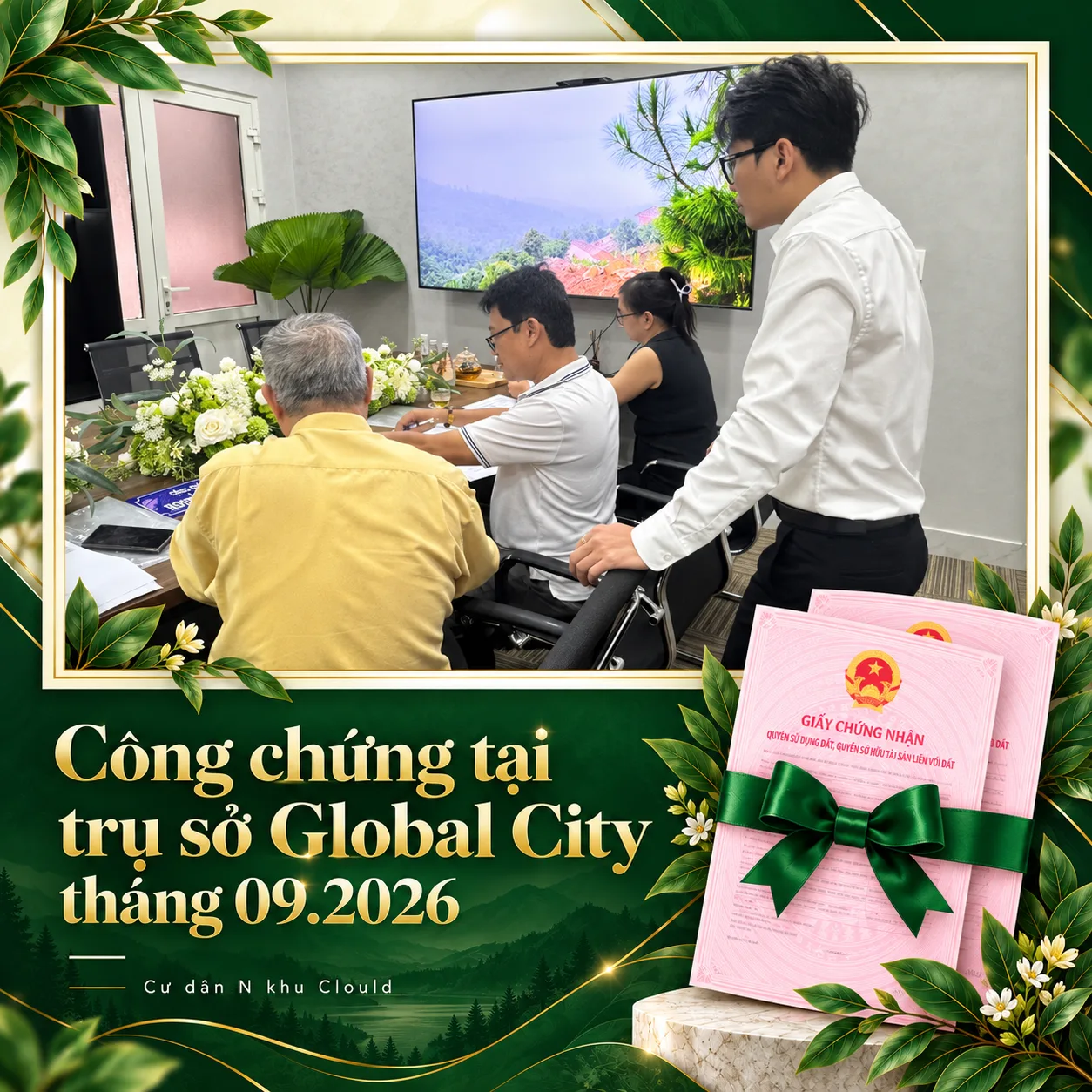 Khách Hàng Thực Hiện Đăng Ký Chính Sách Booking Tại Trụ Sở Khoa Lâm Group