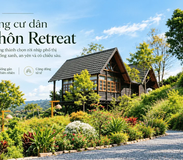 Cộng đồng cư dân Vân Thôn Retreat: Họ là ai và tại sao chọn bỏ phố về vườn?