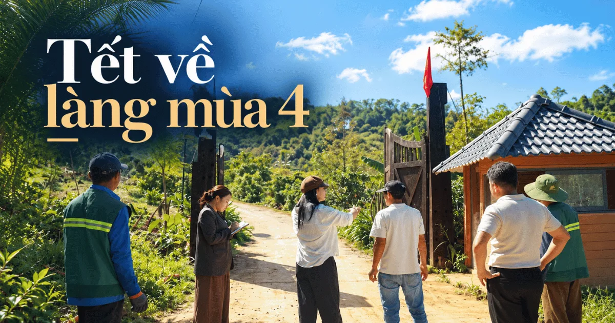 Sự kiện tết rồi về làng 4: Không khí cuối năm ấm áp tại Vân Thôn