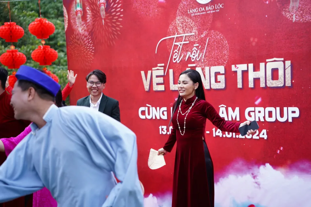 Sự kiện tết rồi về làng thôi mùa 1 Khoa Lâm Group